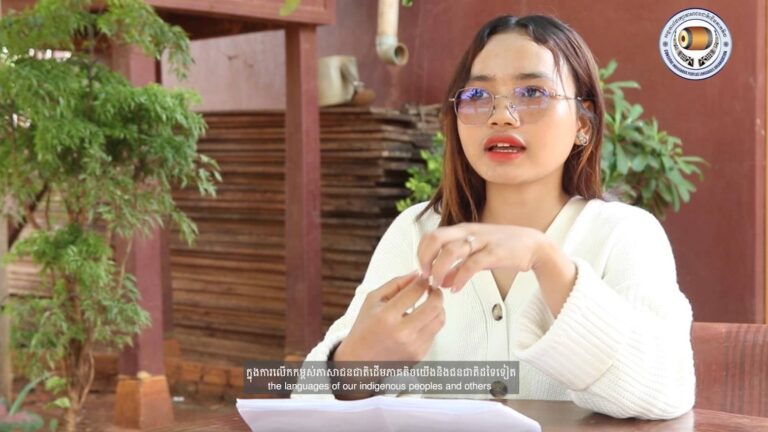 លើកកម្ពស់សម្លេងជនជាតិដើមភាគតិច នៅក្នុងប្រព័ន្ធផ្សព្វផ្សាយ